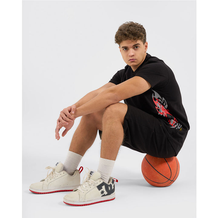 set summer T-shirt &amp; Short  (Black)