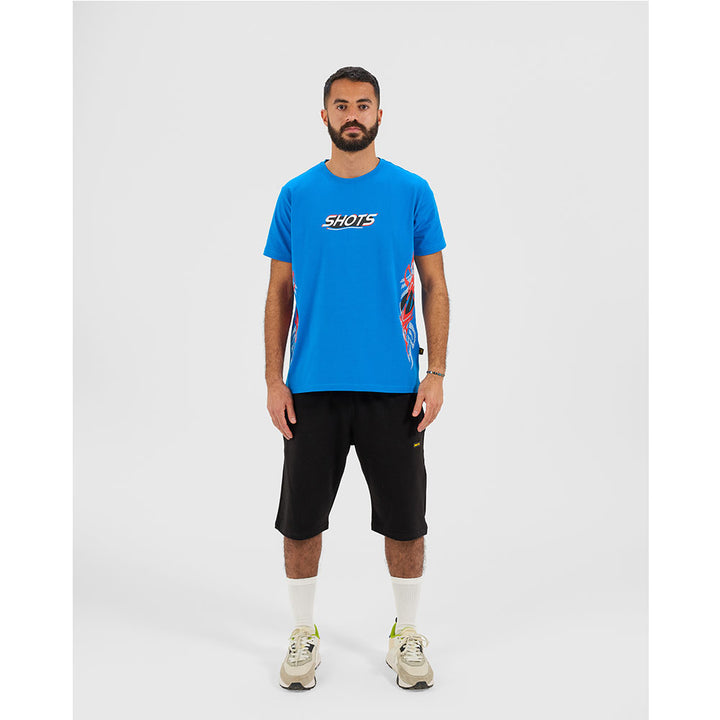 set summer T-shirt &amp; Short  (Blue)