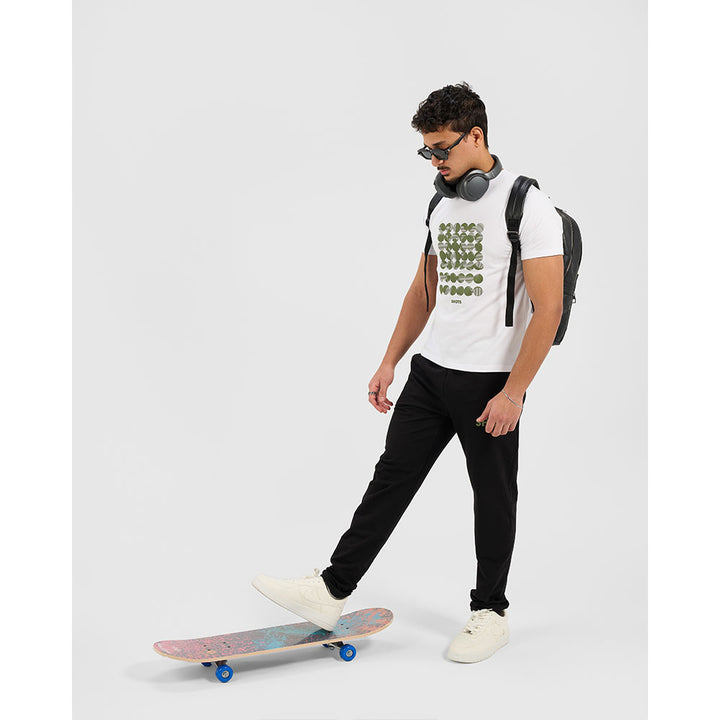 set summer T-shirt &amp; pants (White)