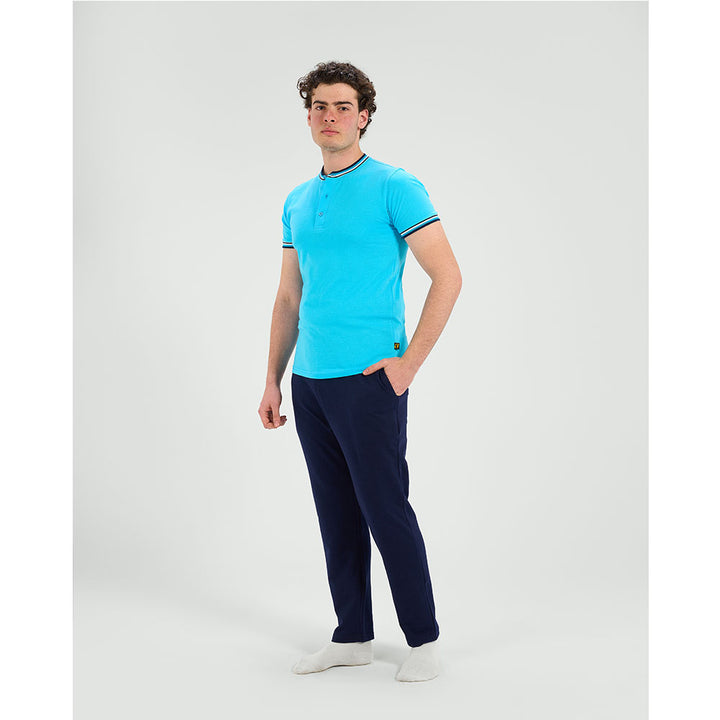 set summer T-shirt &amp; pants (Light Blue)