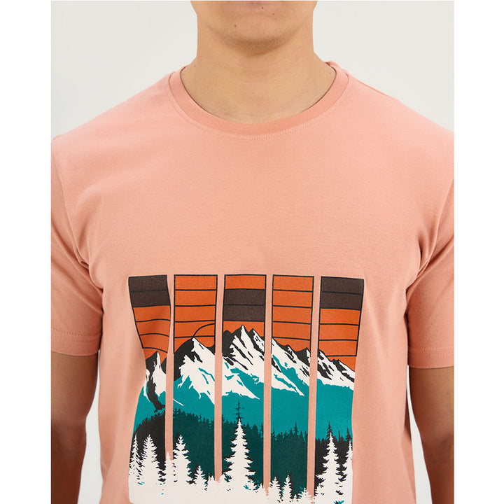 set summer T-shirt &amp; Short  (Salmon)