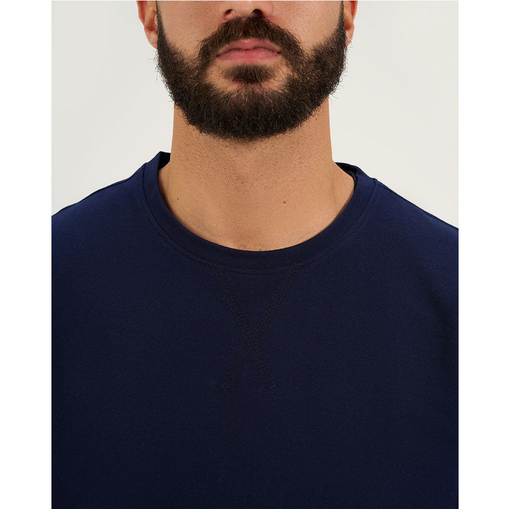 WOVEN PAJAMAS Short (Navy)