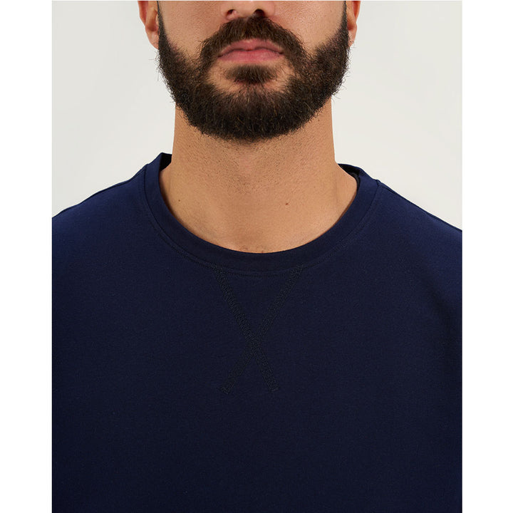 WOVEN PAJAMAS Short (Navy)