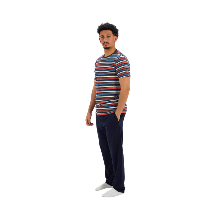STRIPED PAJAMAS Navy
