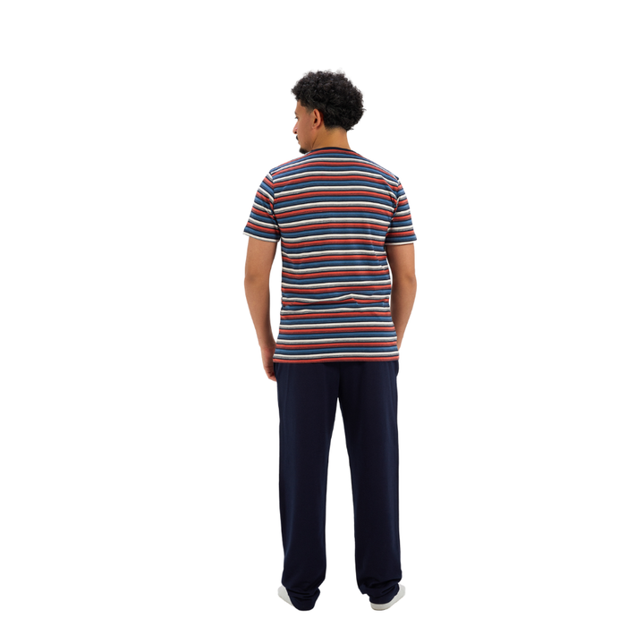 STRIPED PAJAMAS Navy