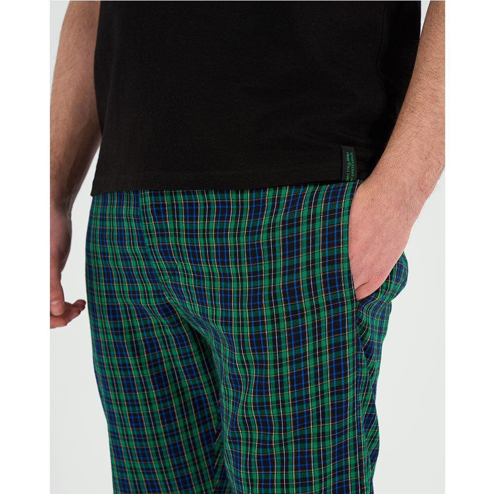 Woven Pajamas Pants (Black)