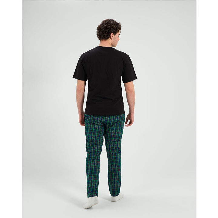 Woven Pajamas Pants (Black)