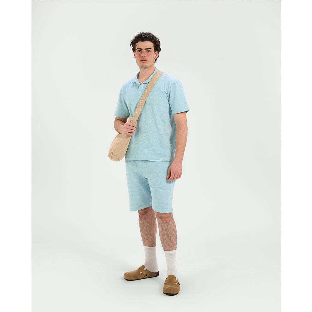 Lite Set Shorts (Mint Blue )