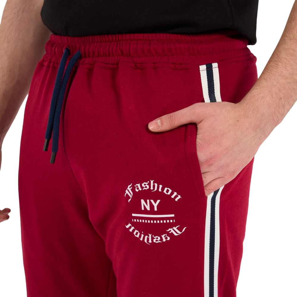 Sweat Pants NY Burgundy