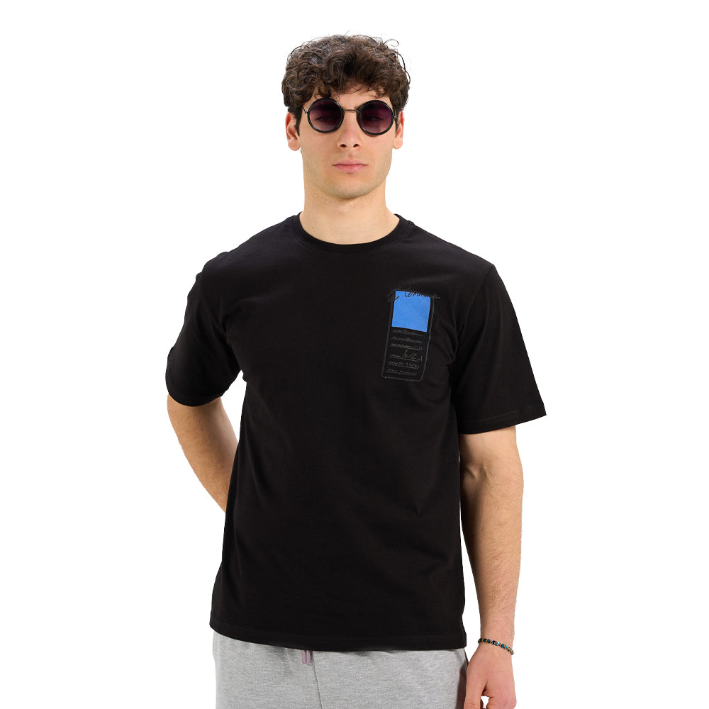 Badged T-Shirt Black