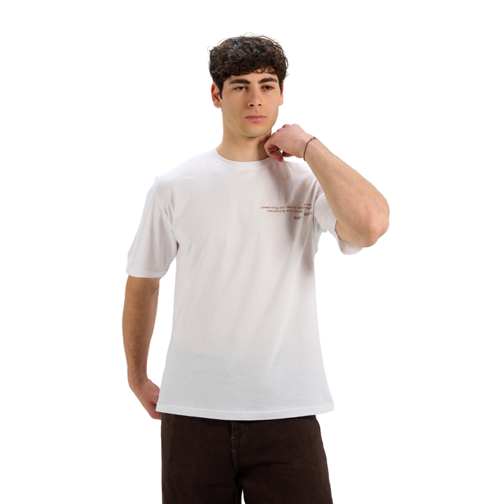 Hut T-Shirt White