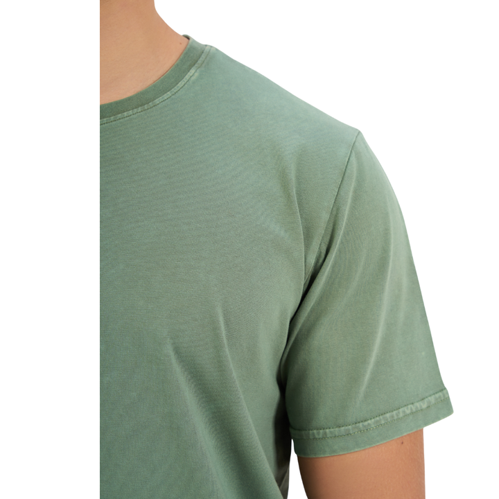 Stone Wash T-Shirt Olive