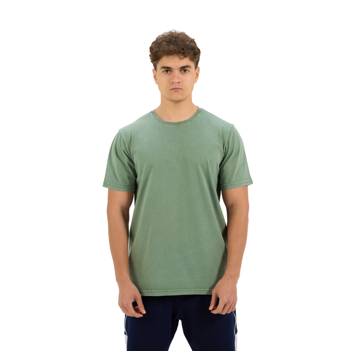 Stone Wash T-Shirt Olive