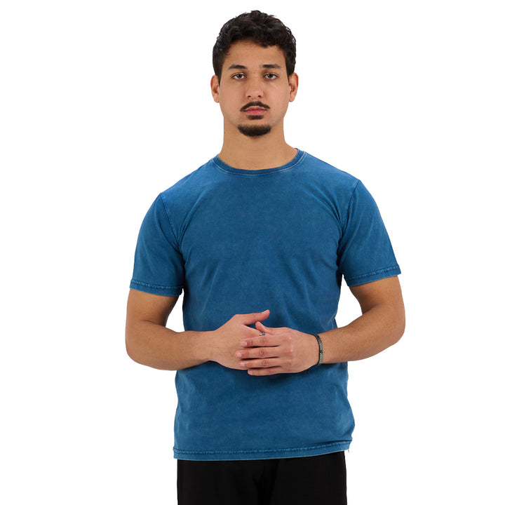 Stone Wash T-Shirt Petrolia