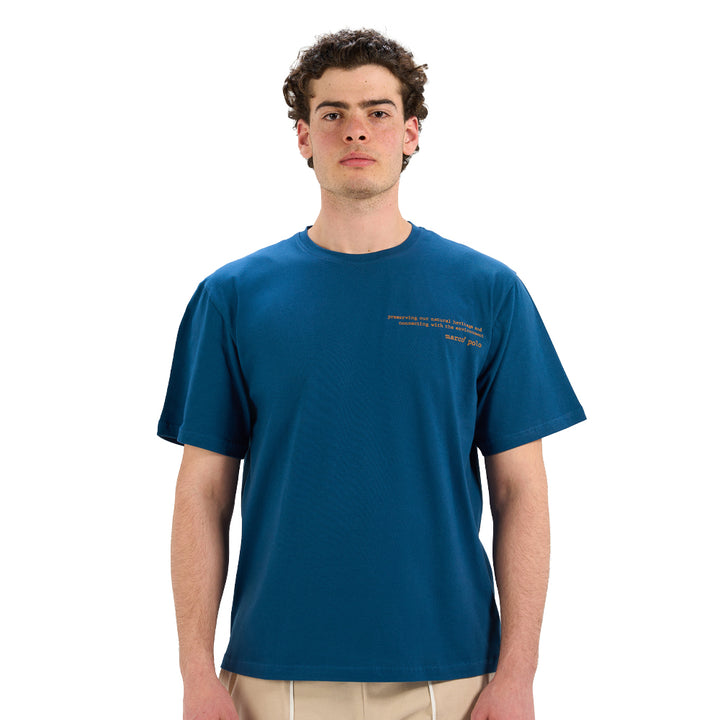 Hut T-Shirt Petrol