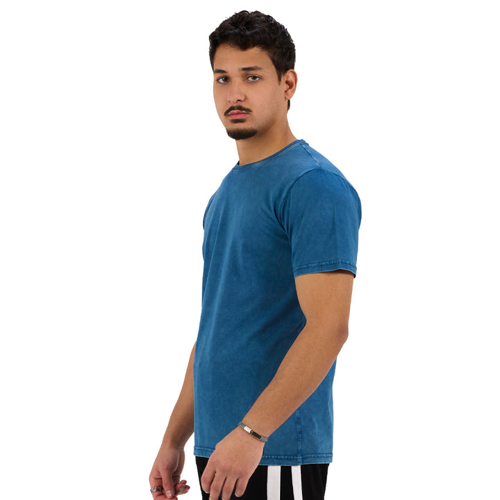 Stone Wash T-Shirt Petrolia