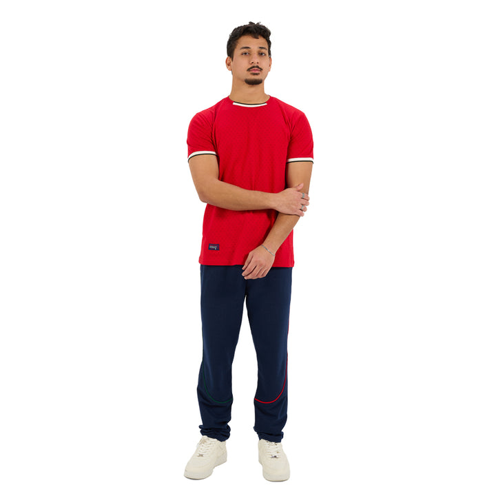 set summer T-shirt &amp; pants (Red)