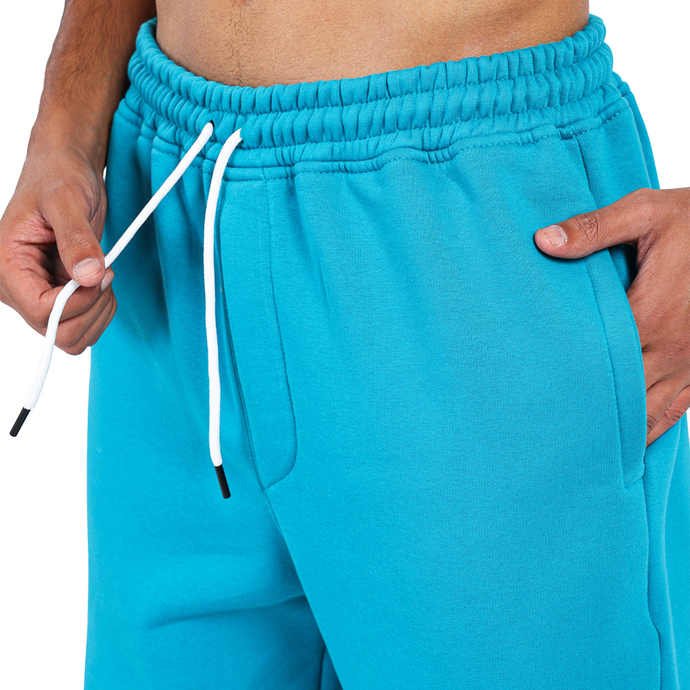 Sweatpants Wide Leg Blue