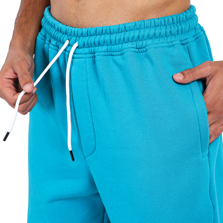 Sweatpants Wide Leg Blue