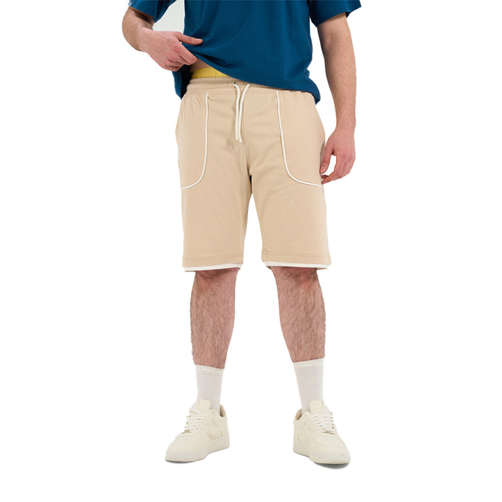 Sweat shorts Beige